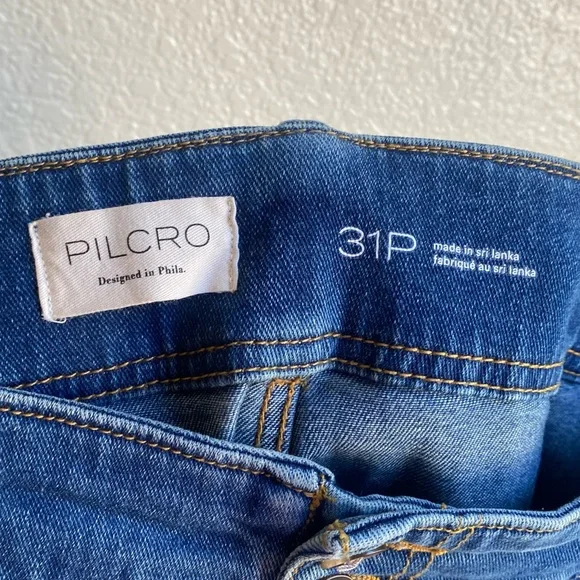 Anthropologie Pilcro Eventide Trouser High-Rise Wide-Leg Jeans - Picture 8 of 9